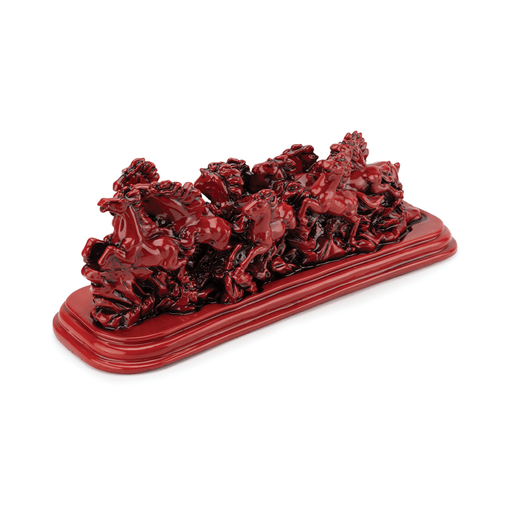 12 Running Red Horses - Ensures Quality & Brand Building - MahaVastu Remedies