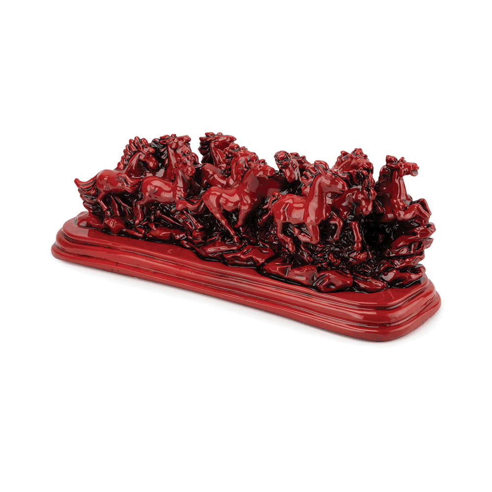 12 Running Red Horses - Ensures Quality & Brand Building - MahaVastu Remedies