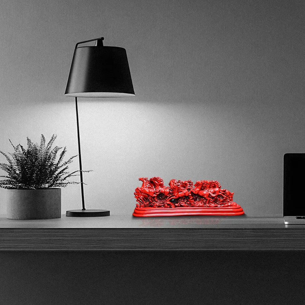 12 Running Red Horses - Ensures Quality & Brand Building