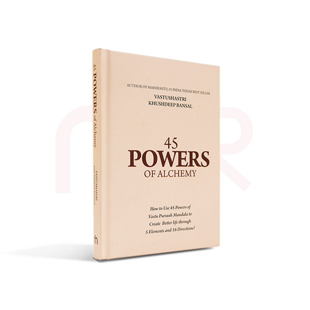 45 Powers of Alchemy book by Vastu expert Khushdeep Bansal, MahaVastu remedies guide