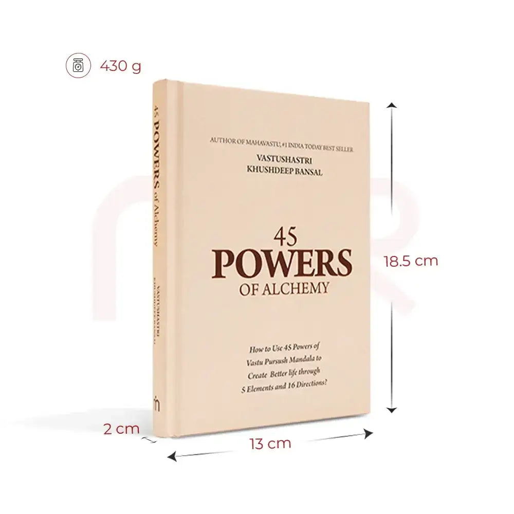 45 Powers of Alchemy book by Khushdeep Bansal for Vastu Shastra remedies.