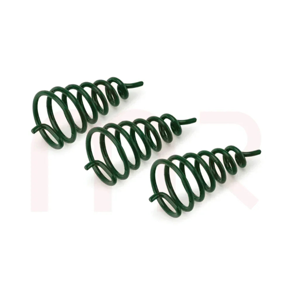 Set of three green MahaVastu Air helix remedies for Vastu Shastra energy balancing