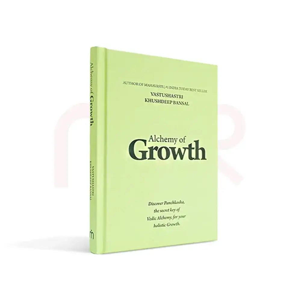 Alchemy of Growth book by Vastushastri Khushdeep Bansal on Vedic Alchemy and holistic growth.