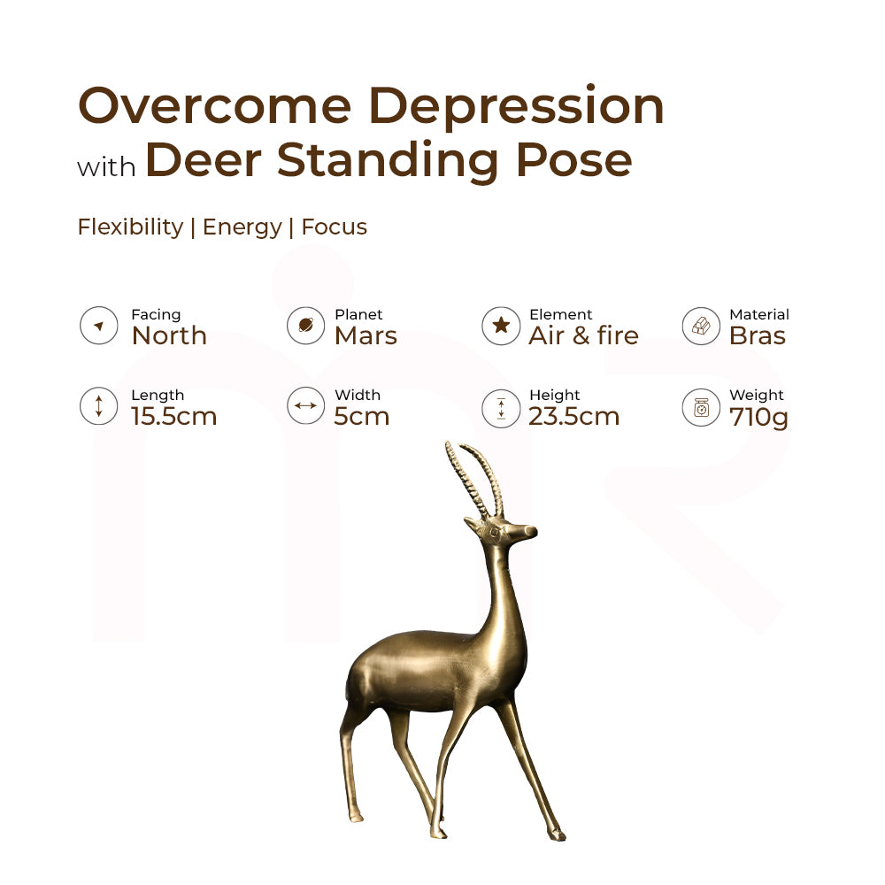 Deer Standing Pose - Overcome Depression