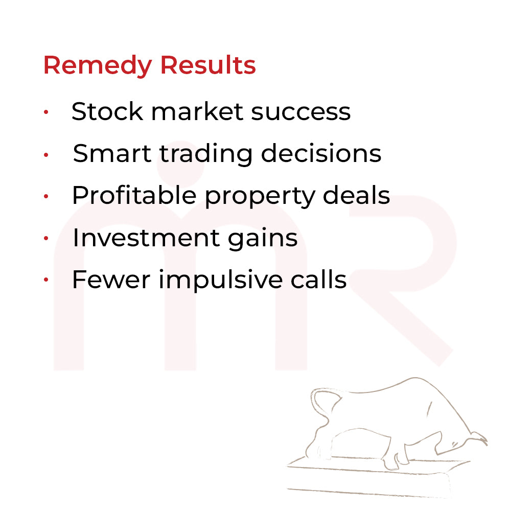 Brass charging bull figurine for Vastu, symbolizing wealth, strength and bullish market energy