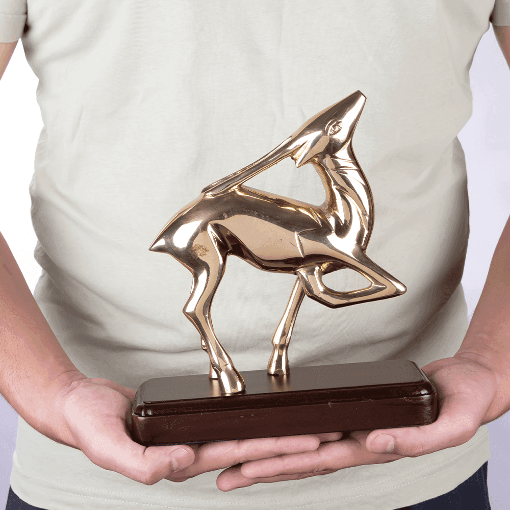 Deer Leaping Pose - Gives Speed and Agility - MahaVastu Remedies