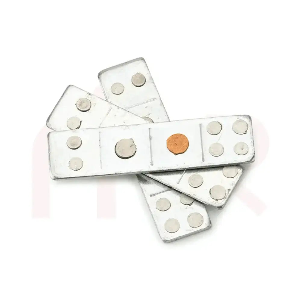 Metal strips for Vastu Shastra remedies to balance energy in home spaces.