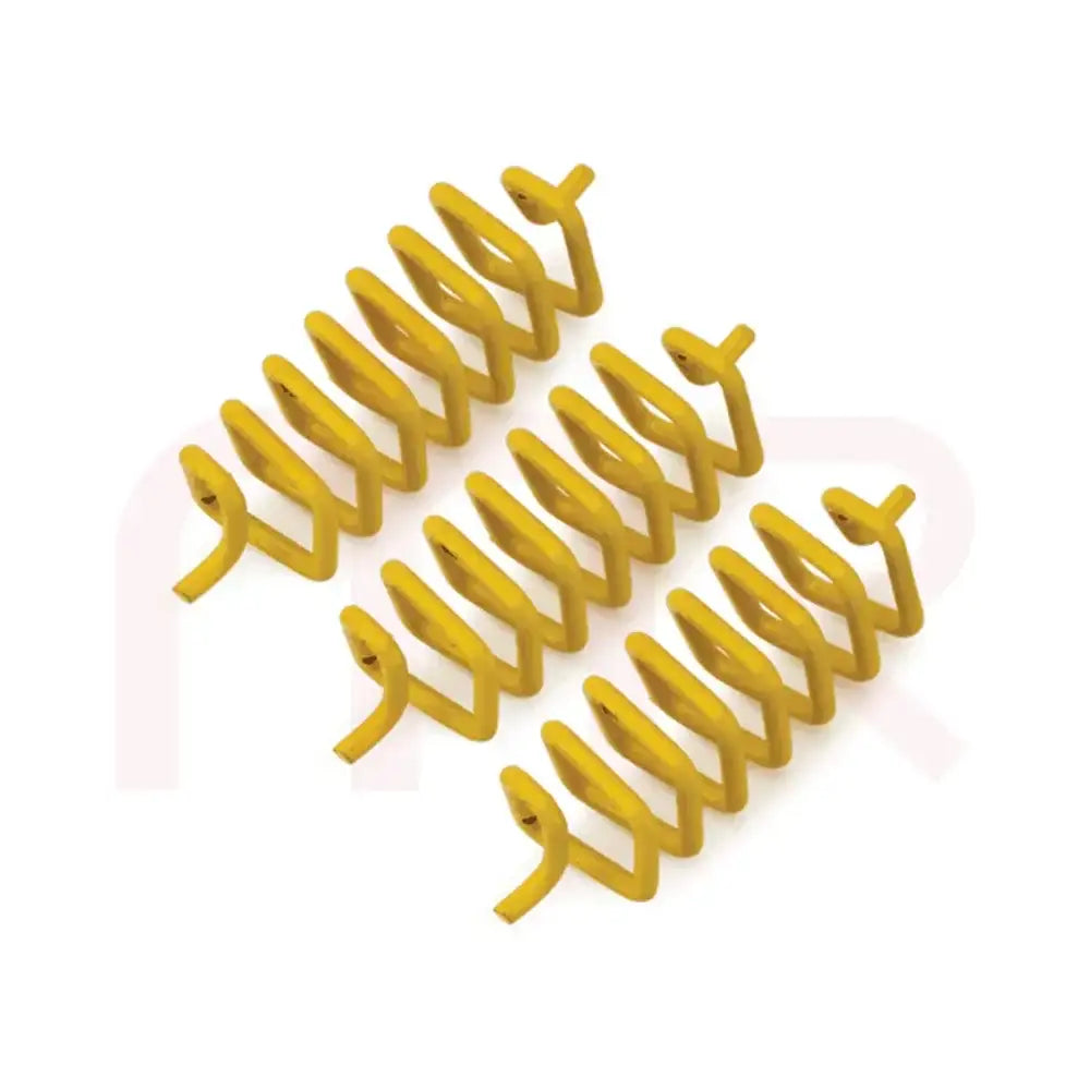 Yellow metal strips for Vastu Shastra remedies to balance energy.
