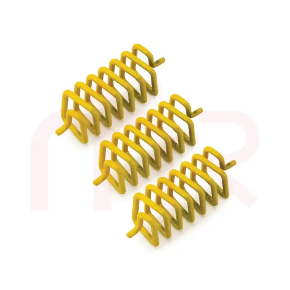 Yellow metal strips for Vastu Shastra remedies to balance energy.
