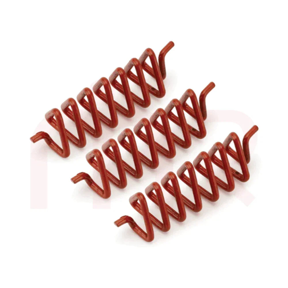 Red Vastu Fire Remedy coils for MahaVastu energy balancing on white background