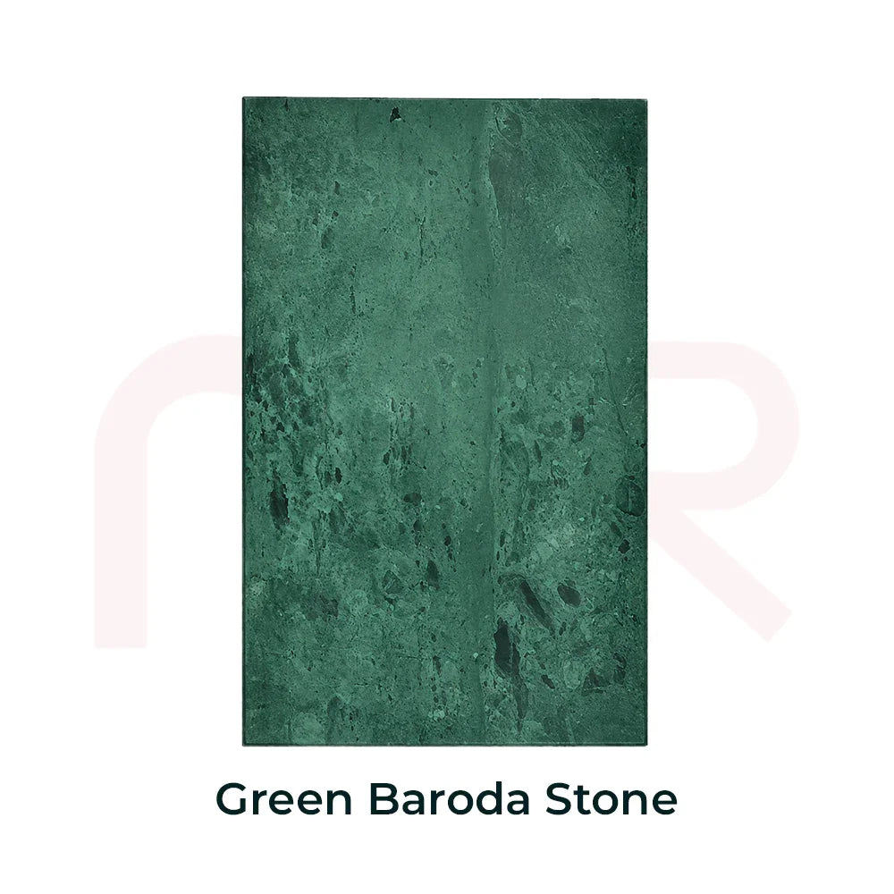 Green Baroda Stone for Vastu remedies, natural texture, energy balancing home decor