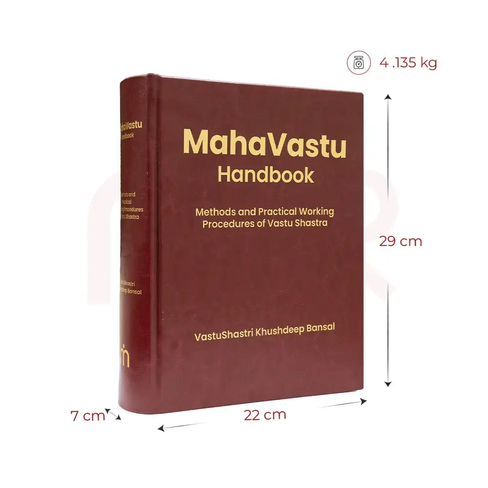 MahaVastu Handbook by VastuShastri Khushdeep Bansal, a guide to Vastu Shastra methods.