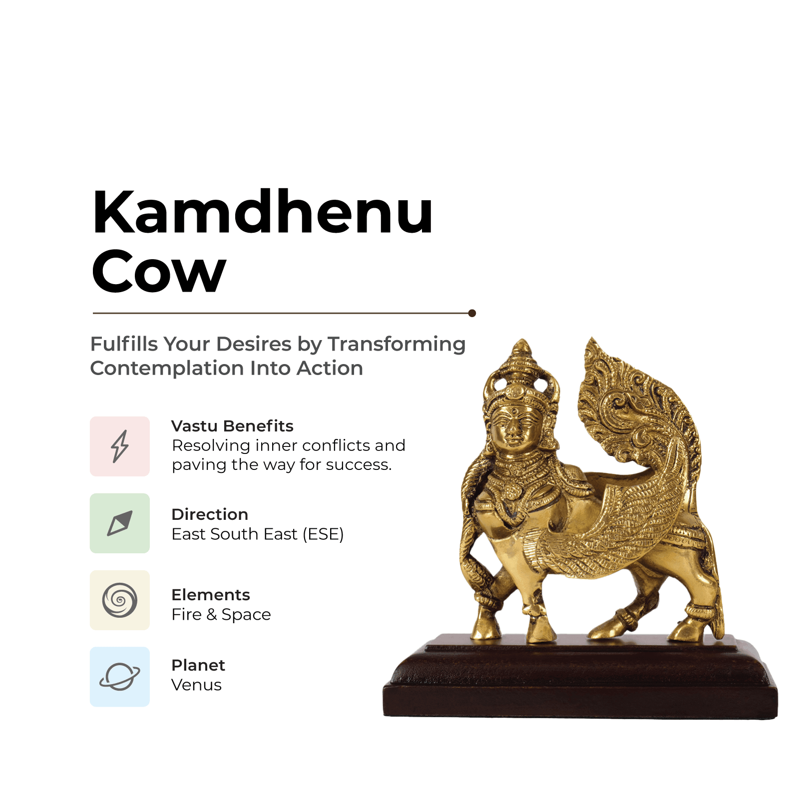 Kamdhenu Cow - Fulfils Your Desires - MahaVastu Remedies