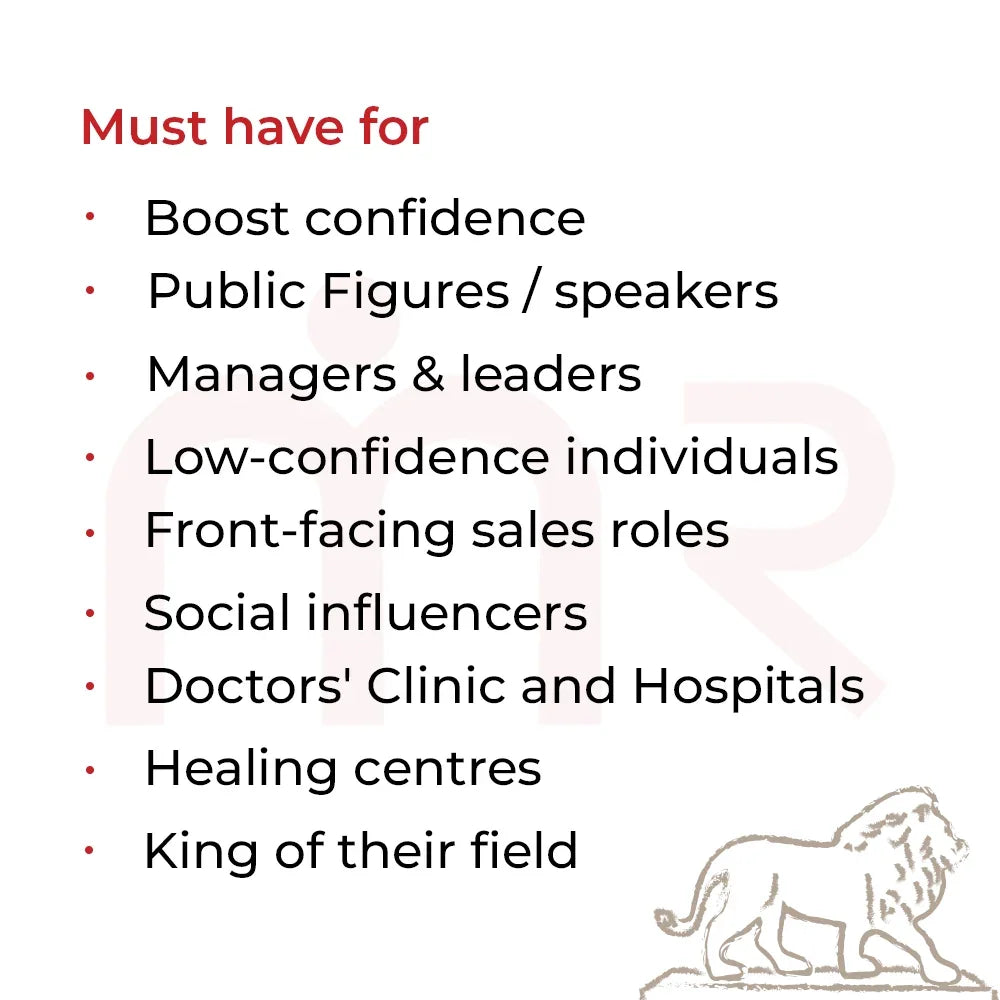 Infographic listing ideal users for confidence boosting Vastu remedies including leaders and doctors.