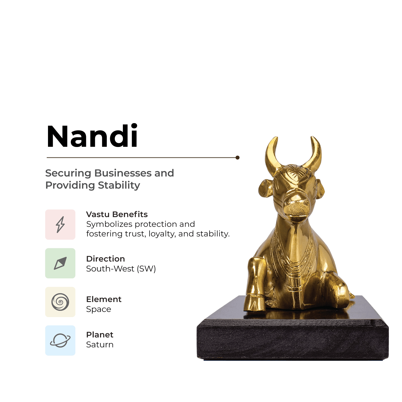 Nandi - Secures your Business - MahaVastu Remedies