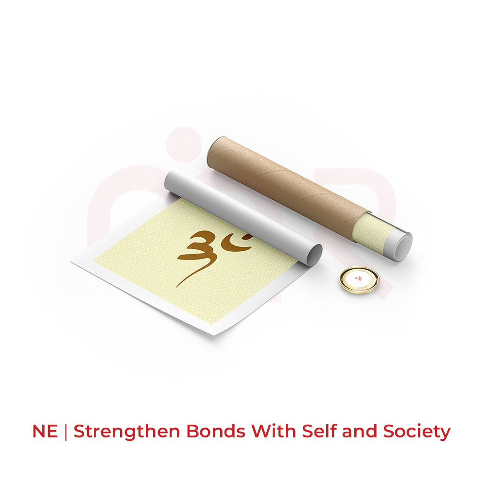Om symbol Vastu remedy scroll for NE & WSW directions to create positive energy flow