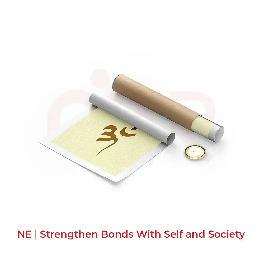 Om symbol Vastu remedy scroll for NE & WSW directions to create positive energy flow