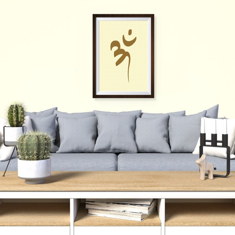 Om Painting in frame as vastu shastra products