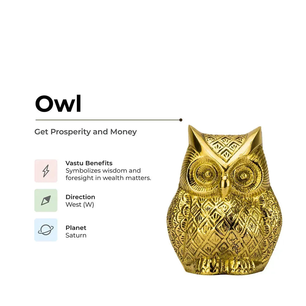 Owl - Sharpens the Vision - MahaVastu Remedies
