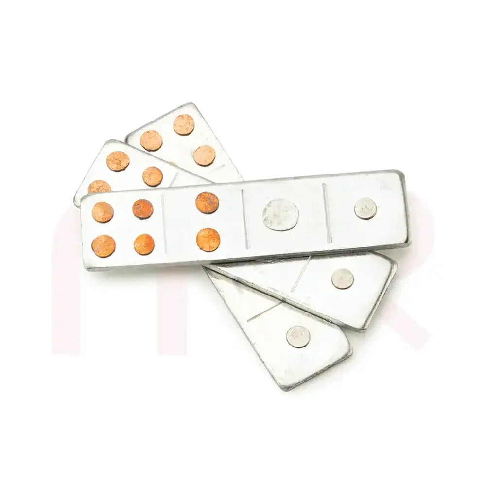 Vastu metal strips and copper-embedded metal plates for space balancing remedies