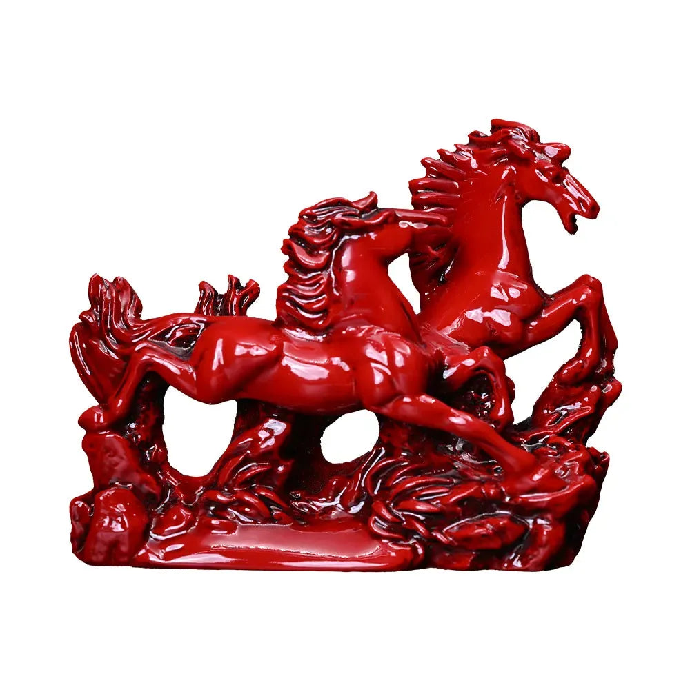 Red Horses - Let Money Flow Quickly - MahaVastu Remedies