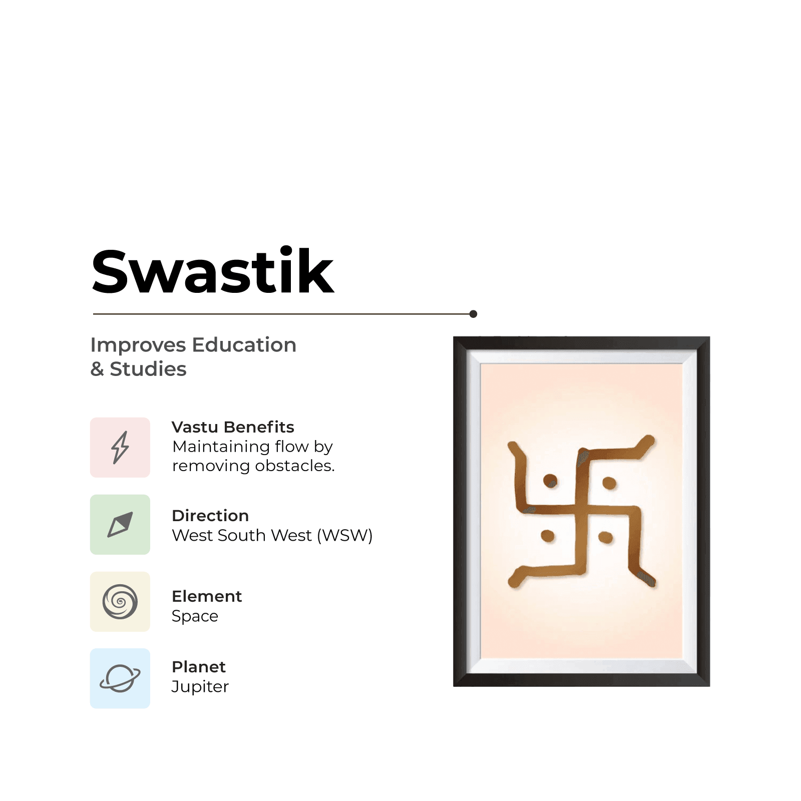 Swastik - Improves Education & Studies - MahaVastu Remedies