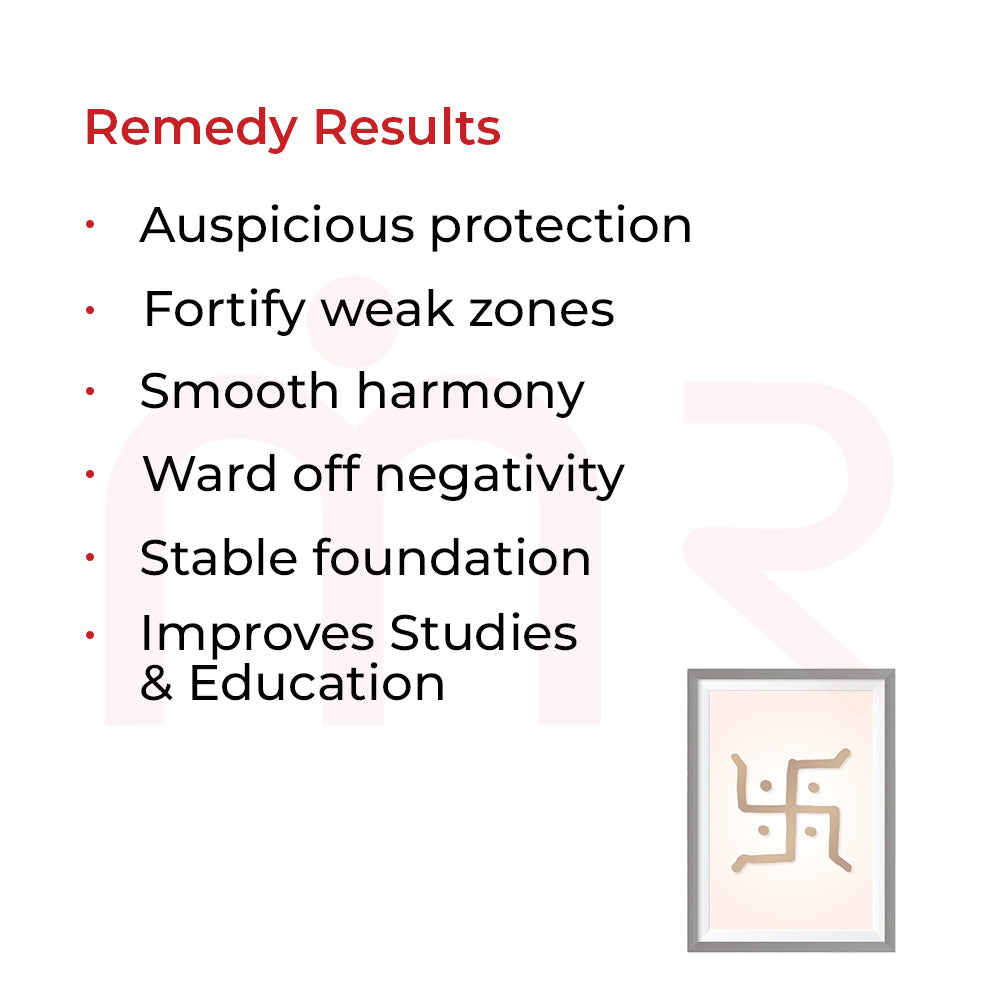 Maha Vastu remedy guide: handcrafted, 16-Zone Grid placement, not for worship, gift after use, recycle if broken