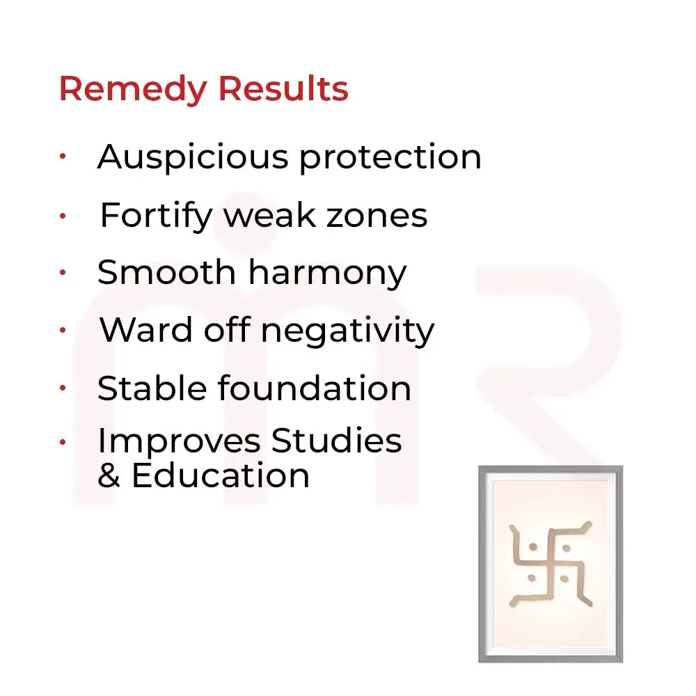 Maha Vastu remedy guide: handcrafted, 16-Zone Grid placement, not for worship, gift after use, recycle if broken