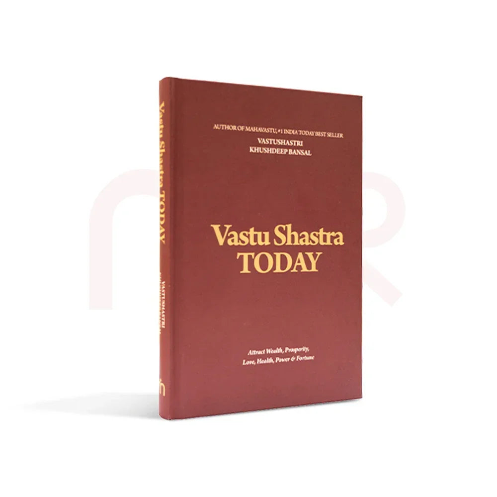 Vastu Shastra Today book cover for modern Vastu remedies, wealth, prosperity, and health.