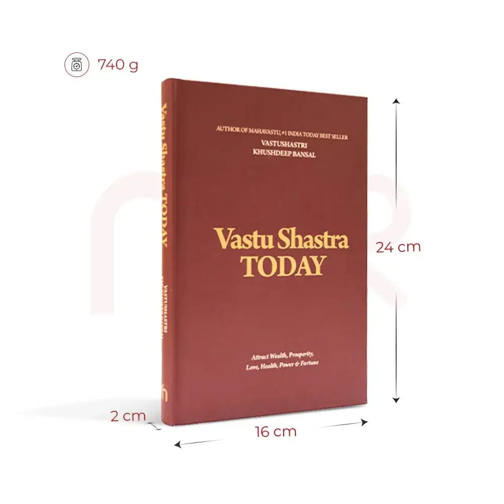 Vastu Shastra Today book by Khushdeep Bansal for wealth and prosperity, 24x16x2 cm