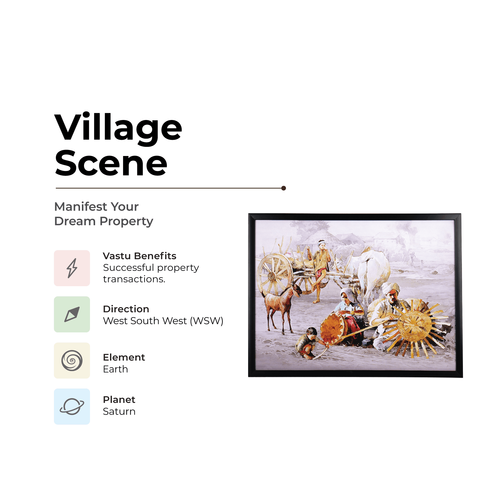 Village Scene - Manifest your own Property - MahaVastu Remedies