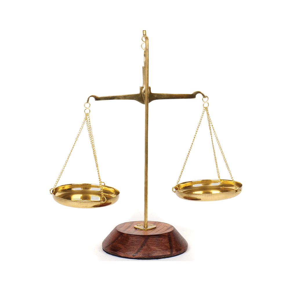 Weighing Scale Maintains Balance in Life