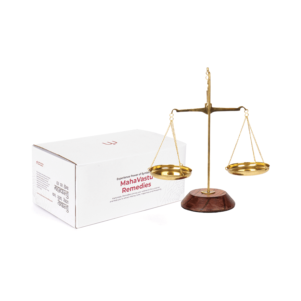 Weighing Scale - Maintains Balance in Life - MahaVastu Remedies