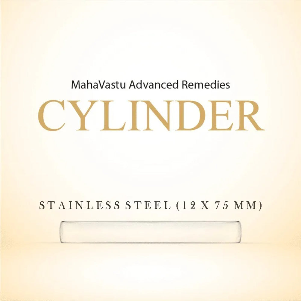 Stainless steel Cylinder stud as mahavastu remedy