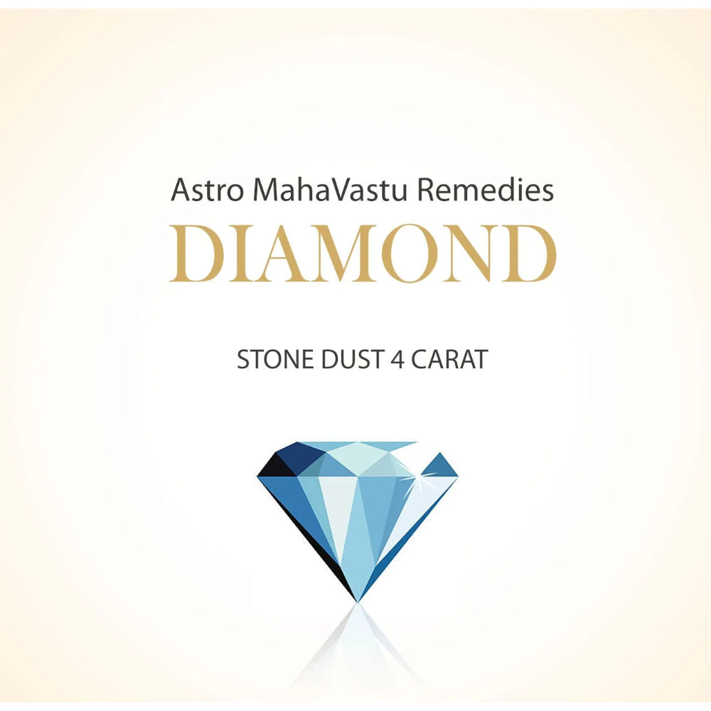 Diamond  Gemstone Stone Dust as mahavastu remedy