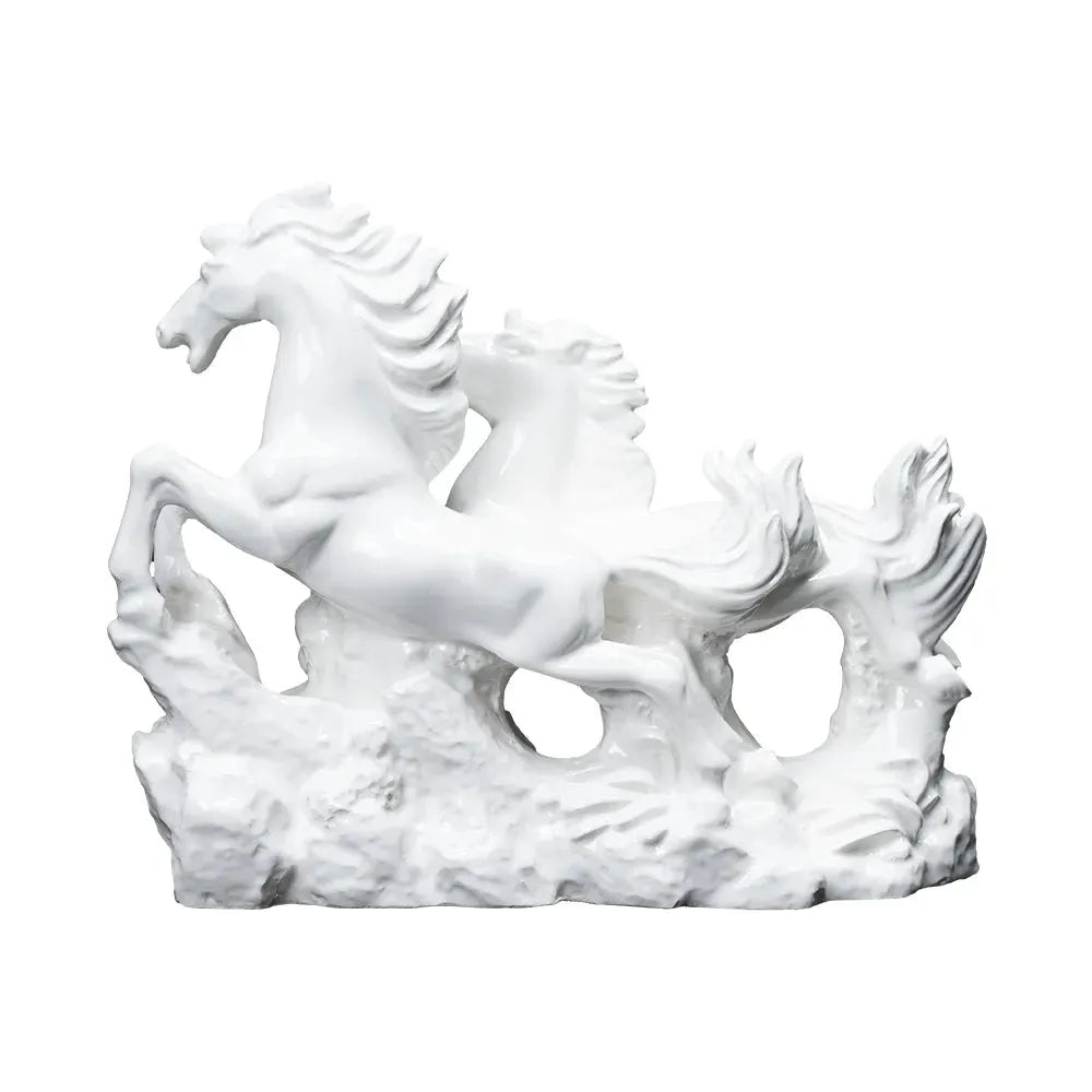 White Horses - Ensure Smooth Banking - MahaVastu Remedies