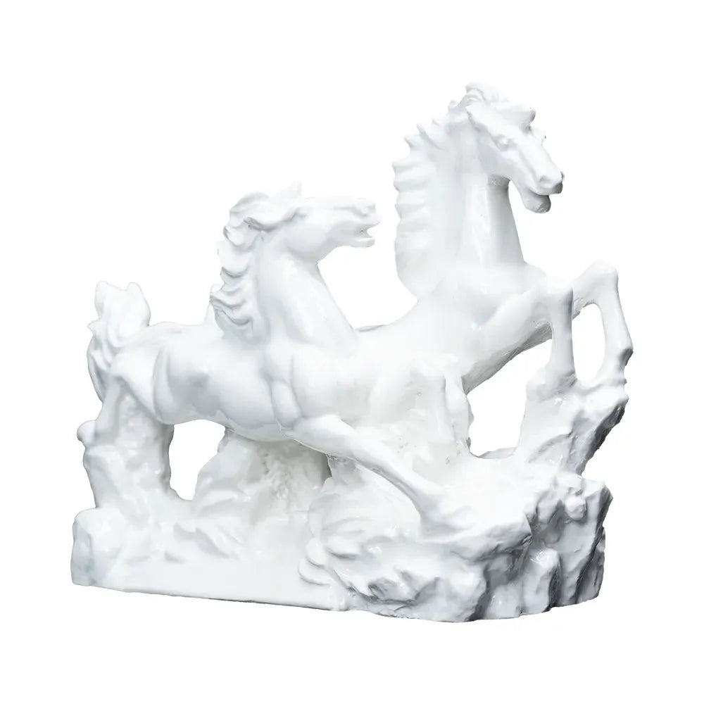 White Horses - Ensure Smooth Banking - MahaVastu Remedies