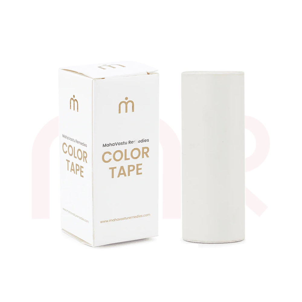 MahaVastu Remedies white color tape with branded box for Vastu Shastra solutions