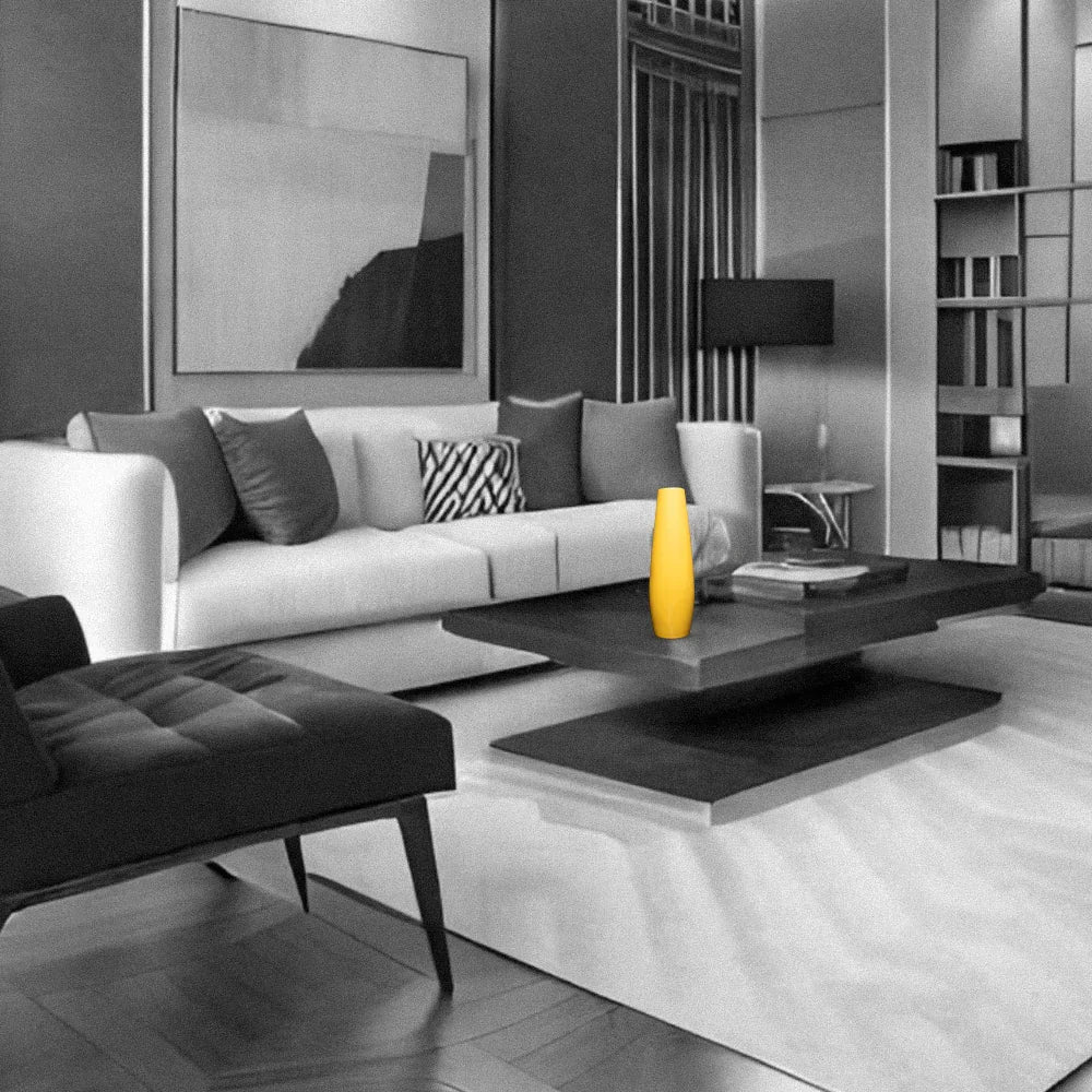 Yellow Vase - Stops Wastage of Money