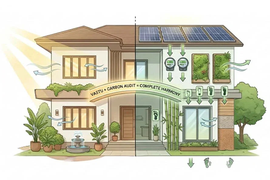 Why Your Home’s Vastu is Incomplete Without a "Carbon Audit"