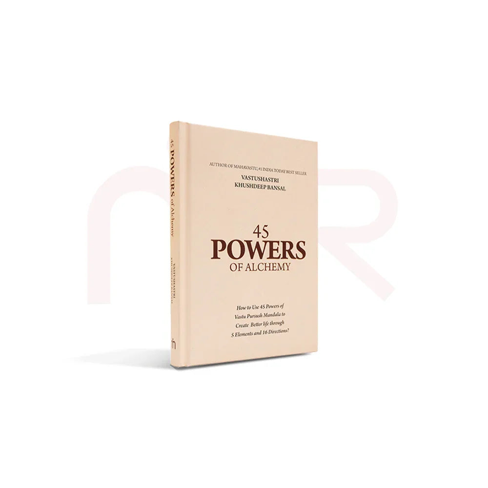 45 Powers of Alchemy book by Vastu expert Khushdeep Bansal, MahaVastu remedies guide