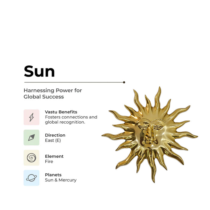 Surya/Sun - Grants Powerful Connections & Regal Power