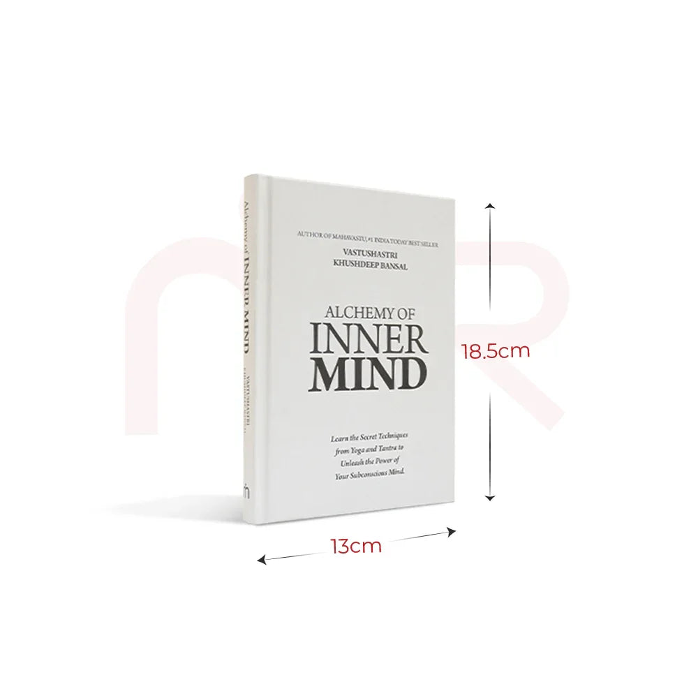 Alchemy of Inner Mind book by VastuShastri Khushdeep Bansal, 18.5cm x 13cm, MahaVastu remedies