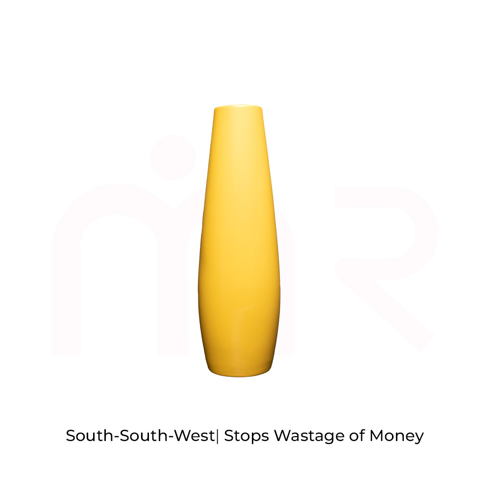 Yellow Vase - Stops Wastage of Money