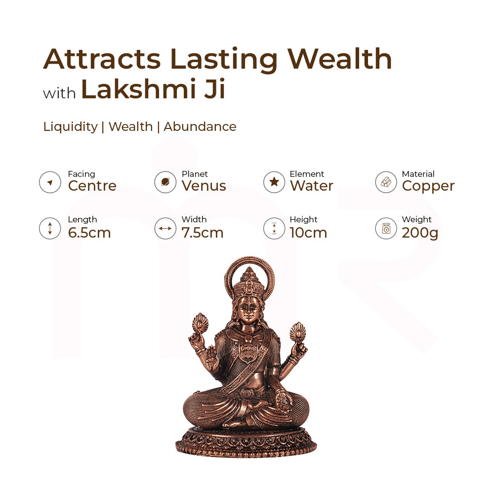 Lakshmi Ji - Attracts Wealth