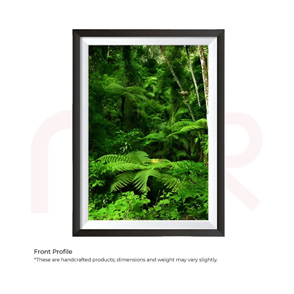 Acrylic Vastu painting featuring lush green forest for positivity and MahaVastu remedies decor