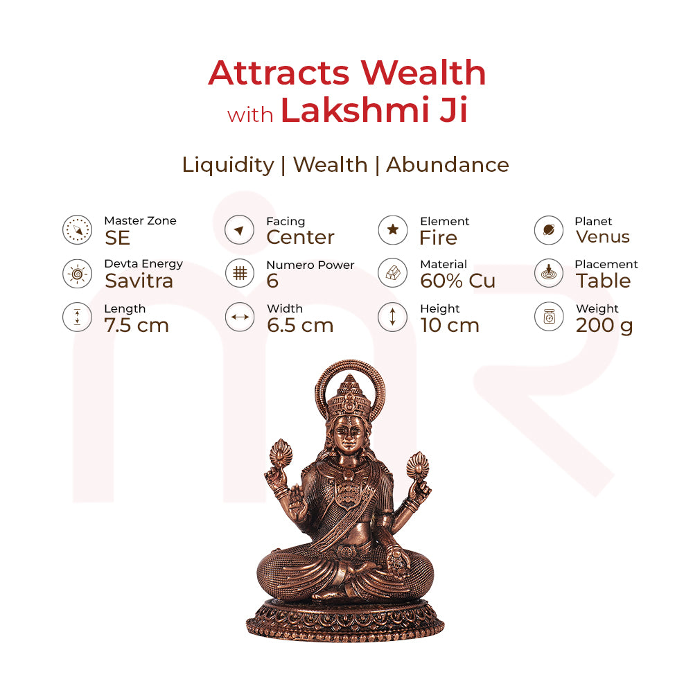 Lakshmi Ji - Attracts Wealth