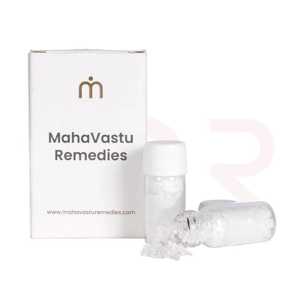 MahaVastu Remedies Moti remedy bottles and branded box for Vastu Shastra balance