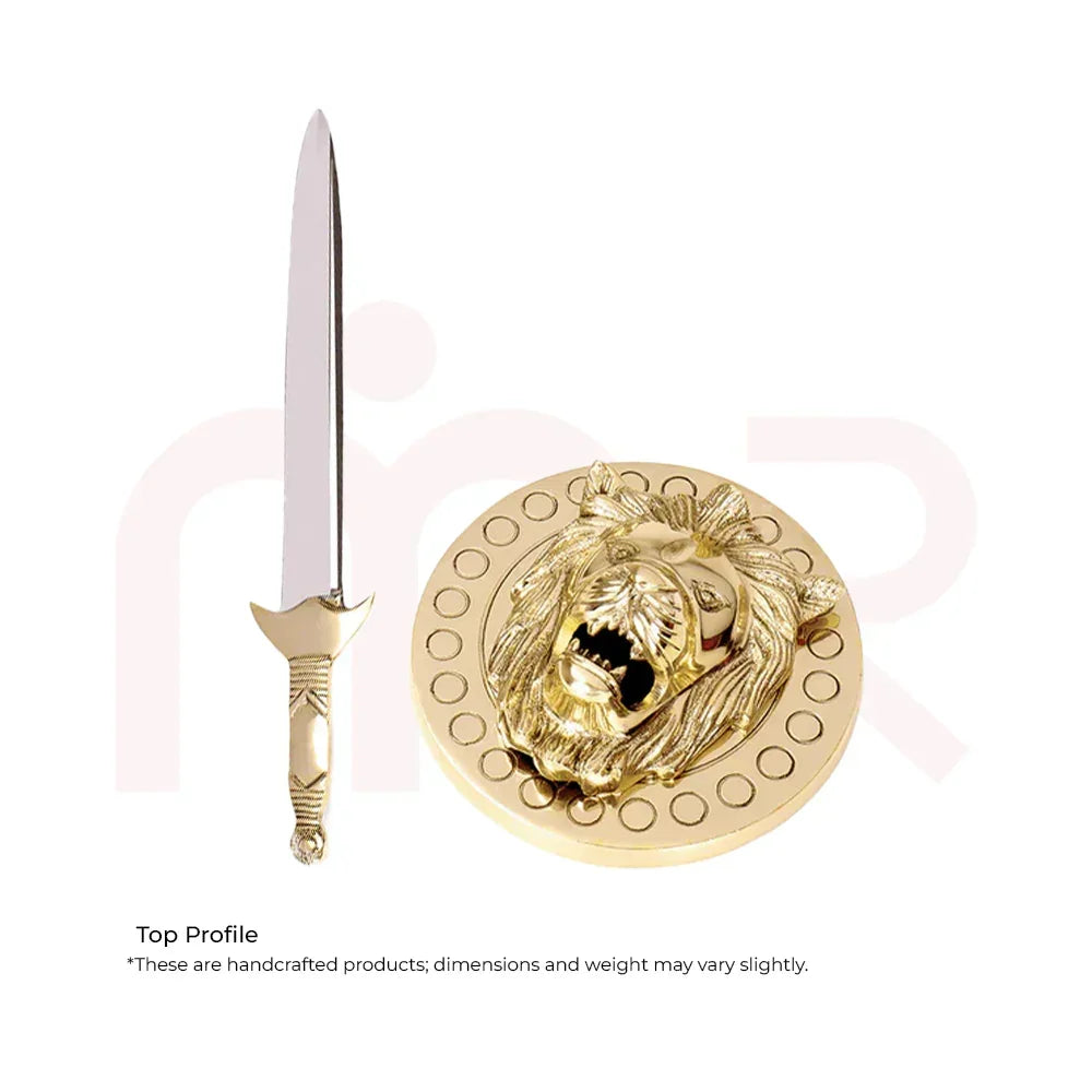 Shop Brass Sword Vastu Showpiece Online at MahaVastu Remedies in India